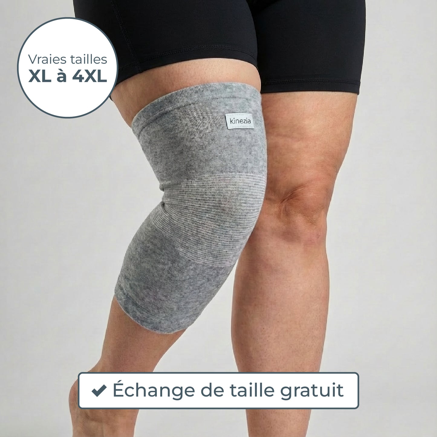 Genouillère Confort Grandes Tailles