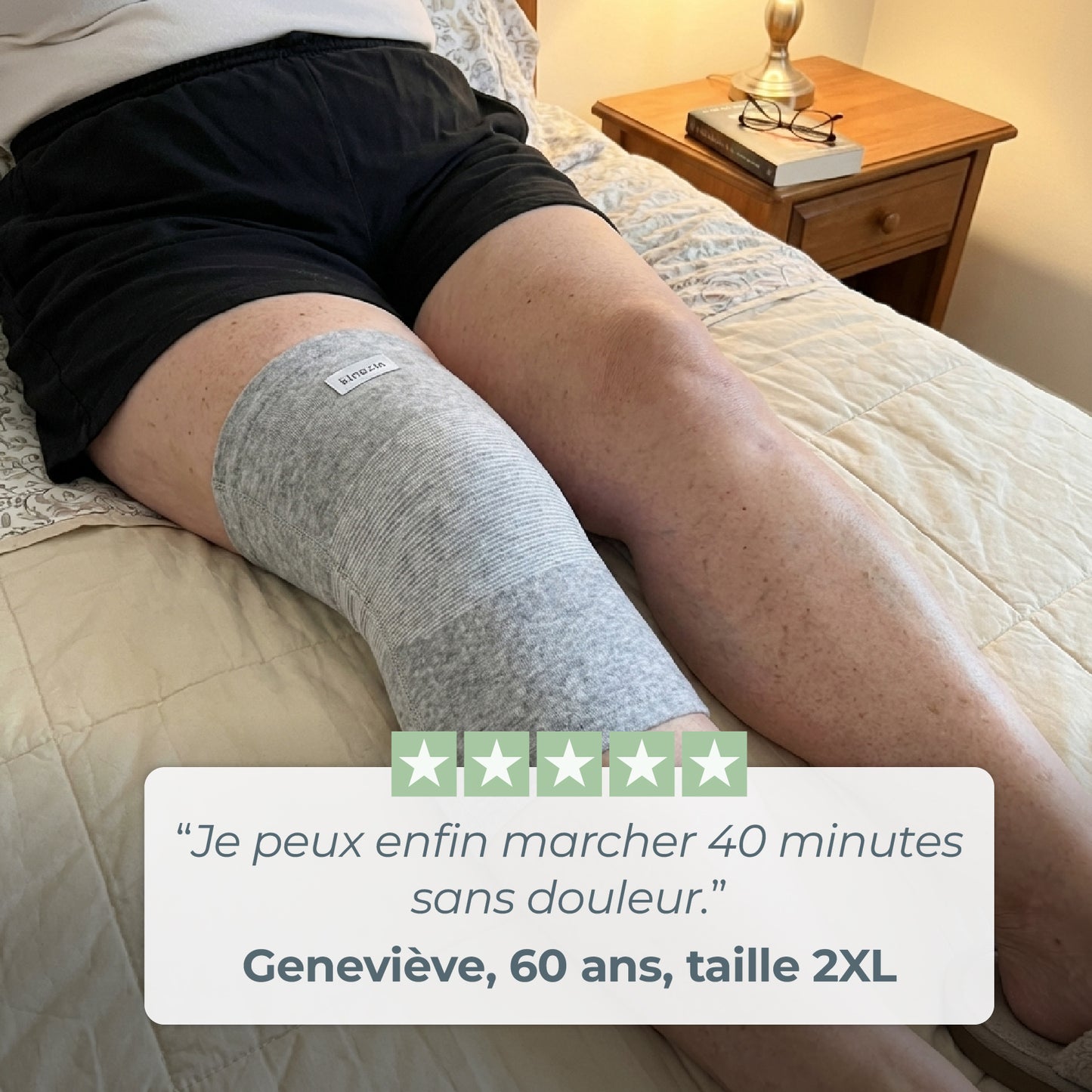 Genouillère Confort Grandes Tailles