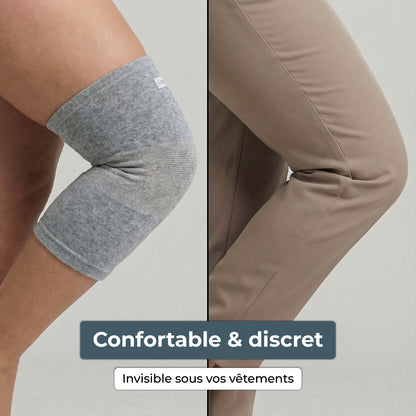 La genouillère qui respecte enfin votre corps - Soulage sans rouler, serrer ni marquer la peau
