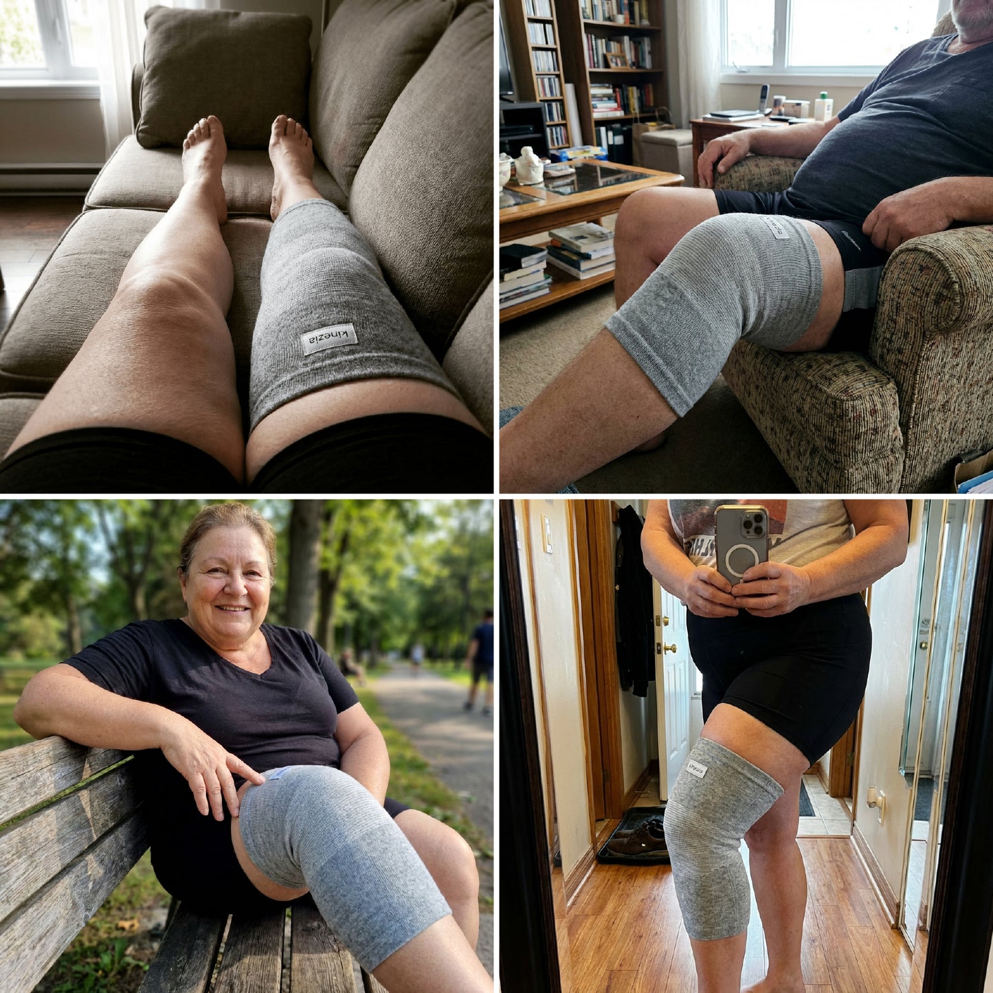 Genouillère Confort Grandes Tailles